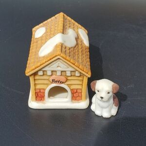 Lefton China 1992 Rover And His Dog House